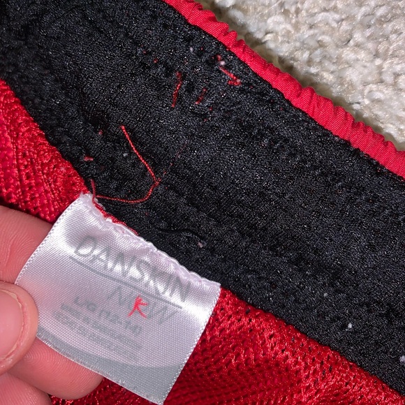 Danskin Now Red & Black Track Pants size L - Picture 7 of 12